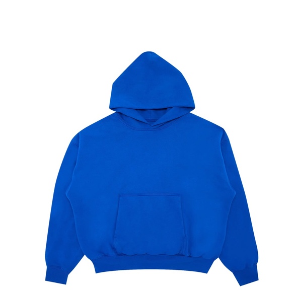 YZY Gap Royal Blue Hoodie Sweatshirt (engineered by balenciaga) - Picture 1 of 4